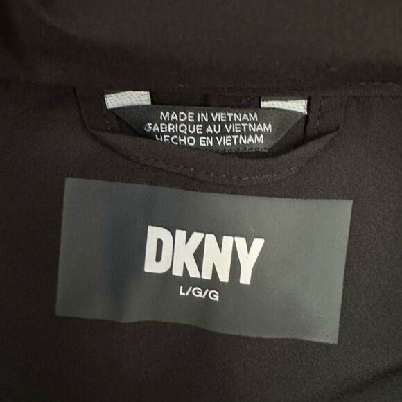 DKNY Black Puffer Jacket Women’s Size Large Black 5° Warmth DL3MPL87 - Picture 4 of 9